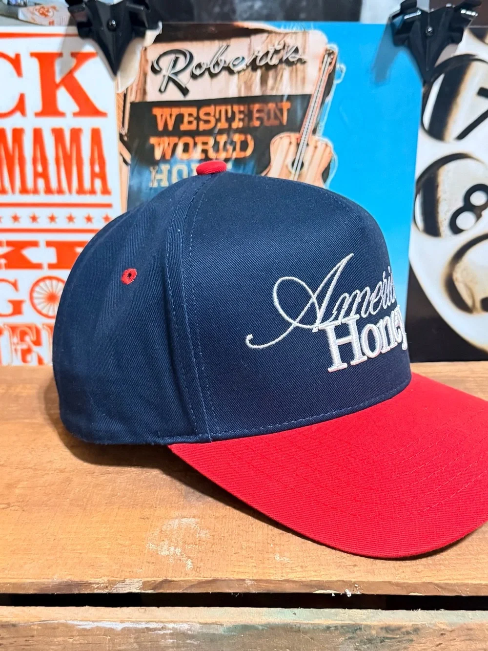 American Honey Embroidered Hat